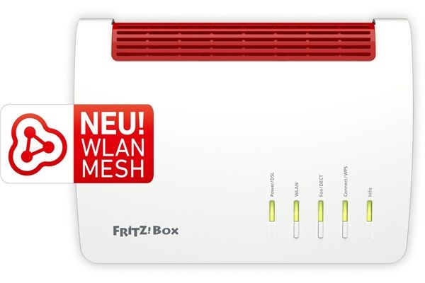 AVM FRITZ!Box 7590 Weiss-Rot