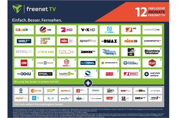 freenet TV CI+ Modul 12 Monate