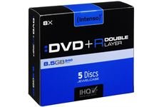 Intenso DVD+R 8,5GB Doublelayer 5er Jewelc 5 Stü