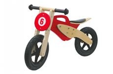 Jamara Holz-Laufrad Moto (rot)