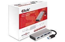 Club3D USB 3.0 > 4x USB 3.0 mit Netzteil