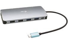 i-tec USB-C Nano 3x Display Dock (100W) (silber)