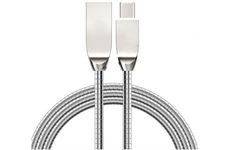Felixx Premium Daten-/Ladekabel USB>Type-C (1m) (silber)