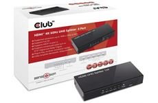 Club3D HDMI 2.0 Splitter UHD 4-port