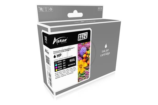 ASTAR AS44953 kompatibel zu HP 953XL CMYK (bunt)