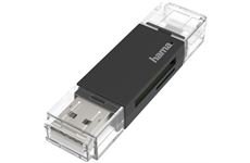 Hama USB-Kartenleser (schwarz)