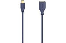 Hama Flexi & Slim USB OTG 2.0 (0,15m) (blau)