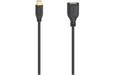 Hama Flexi & Slim USB OTG 2.0 (0,15m) (schwarz)