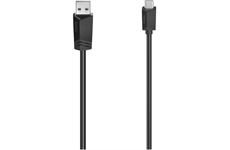 Hama USB-C-Kabel USB 2.0 (3m) (schwarz)