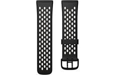 Fitbit Sportarmband (S) (schwarz/lunar whit)