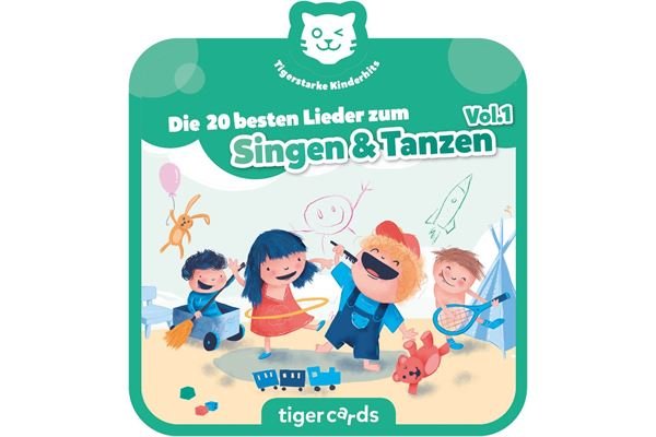 tigermedia tigercard Lieder zum Singen&Tanzen