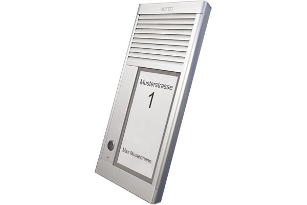 AGFEO DoorSpeak 1 - Verkabelt - IP33 - Aluminium -