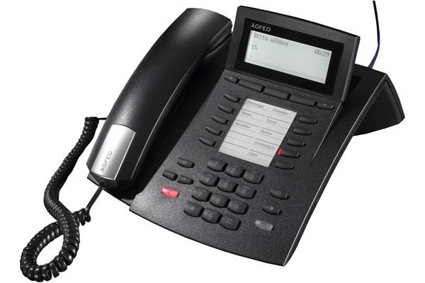 AGFEO ST 42 - Analoges Telefon - 1000 Eintragungen
