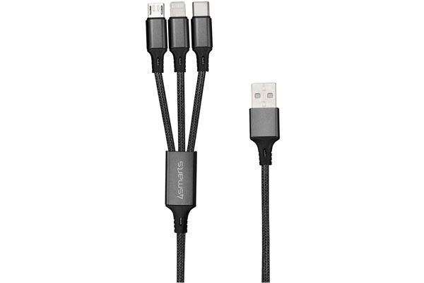 4SMARTS ForkCord 3in1 (0,2m)