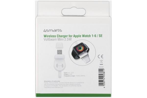 4SMARTS VoltBeam Mini drahtlos Lad. (2,5W) für Apple Watch