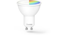 Hama WiFi-LED-Lampe GU10, 5.5W, RGBW (weiss)