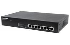 INTELLINET 8-Port Gigabit Ethernet PoE+ Switch - I