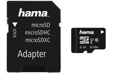 Hama microSDHC (32GB) Class 10 + Adapter