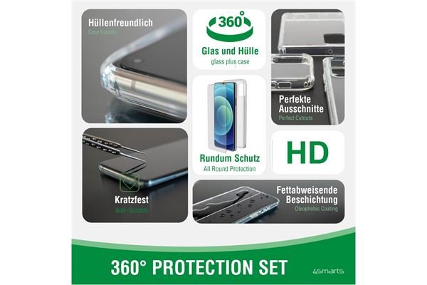 4SMARTS 360° Protection Set Magsafe für iPhone 13 Pro Max