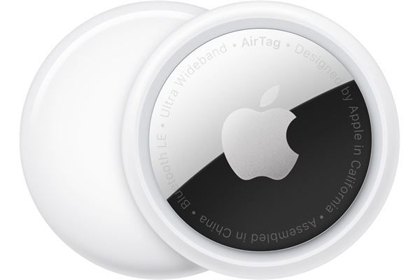 Apple AirTag - Silber - Weiß - iOS 14.5 - IP67 - C