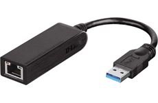 D-Link DUB-1312 USB 3.0 Gigabit Adapter (schwarz)