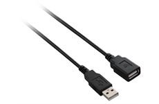 V7 USB-Verlängerung (1,8m) (schwarz)