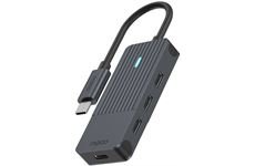 Rapoo USB-C Hub (grau)