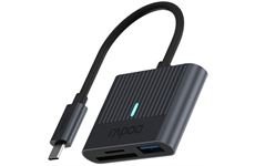 Rapoo USB-C Kartenleser (grau)