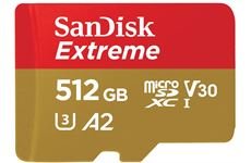 Sandisk microSDXC Extreme (512GB) (schwarz)