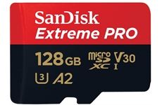 Sandisk microSDXC Extreme Pro (128GB) (schwarz)