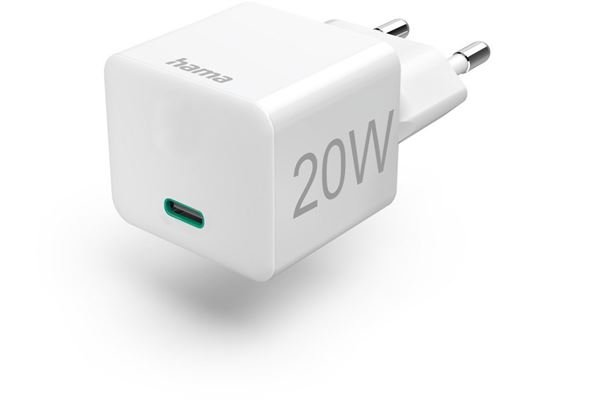 Hama Mini-Schnellladegerät USB-C (20W)