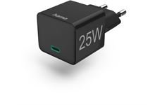 Hama Mini-Schnellladegerät USB-C (25W). (schwarz)
