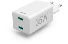 Hama Mini-Schnellladegerät USB-C (35W) (weiss)