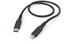 Hama Flexible USB-C > Lightning (1,5m) (schwarz)