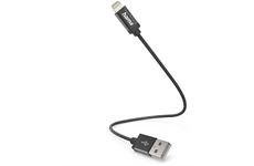 Hama USB > Lightning Kabel (0,2m) (schwarz)