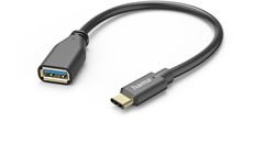 Hama USB-Adapterkabel (15cm) (schwarz)