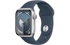 Apple Watch Series 9 (41mm) GPS (silber/sturmblau)