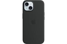 Apple Silikon Case mit MagSafe (schwarz)