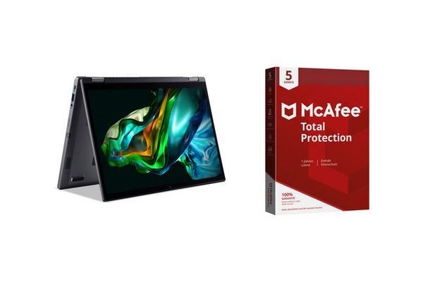 Acer SET:Spin 5 + McAfee Total Prot. 5 User