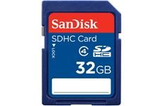 Sandisk SDHC 32 GB Class 4
