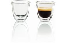 DeLonghi Espresso 2er Doppelwandiges Thermoglas