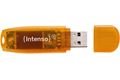 Intenso Rainbow Line 64GB USB Drive 2.0 Orange