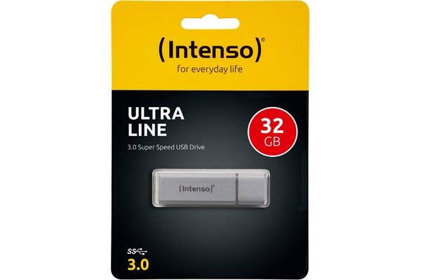 Intenso Ultra Line 32GB USB Drive 3.0 Silber