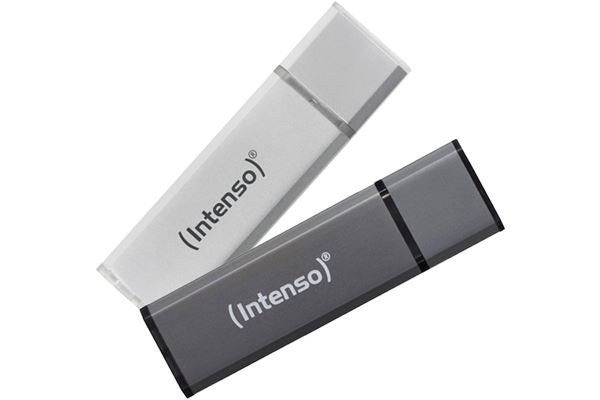 Intenso AluLine USB Drive 8GB Silber