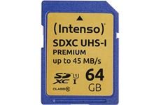 Intenso SD Card 64GB UHS-I SDXC
